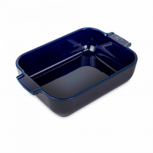 Форма для запекания прямоугольная, 32 х 20 см, 2.7 л, керамика, синий, серия Blue, PEUGEOT CERAMIC, Франция, Скидка до -35% на PEUGEOT CERAMIC