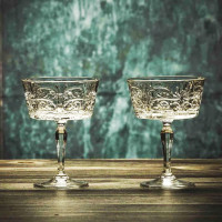 Набор из 6-ти бокалов-креманок для шампанского, 270 мл, хрустальное стекло, серия Tattoo, RCR, Италия_00817140055286644377.jpg