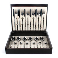 Набор столовых приборов на 6 персон, 24 предмета, нержавеющая сталь 18/10, серия Solo Bright, CUTIPOL, Португалия_00792850045524793983.jpg