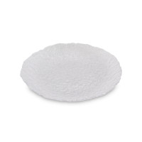 Тарелка обеденная, 26 см, стекло, серия Ripples, ANNA LAFARG, Китай