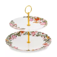 Этажерка , 26,5 см, фарфор, белый, декор, серия Майя, MIX&amp;MATCH HOME, Китай, 