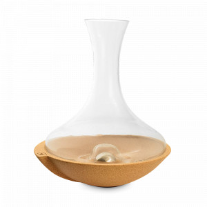 Декантер на пробковой подставке, 750 мл, стекло, VACU VIN, Нидерланды, Декантер для белого вина