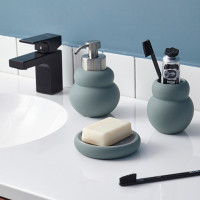 Мыльница Markl, 12.3 см, керамика, оливковый, серия Bath, BERGENSON BJORN, Великобритания_00813860058261633858.jpg