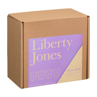 Набор из 4-х стаканов для воды/коктейлей Pom-pon, 425 мл, стекло, мультиколор, серия Orb, LIBERTY JONES, Россия_00817550037585351261.jpg