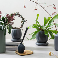 Горшок цветочный, 16.5 см, 1.2 л, доломит, серый, серия Edge, TKANO, Россия_00819890053237604688.jpg