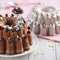 Форма для кекса Мариза круглая, 24.5 см, литой алюминий, золотистый, серия Sweet Magic, GUARDINI, Италия_00820000055700053505.jpg