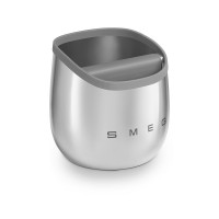 Контейнер для кофейного жмыха, сталь, силикон, серебристый, SMEG, Италия_00822730064648214587.jpg