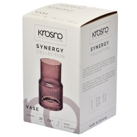 Ваза Синергия, 20 см, стекло, дымчатая, KROSNO, Польша_00813890073994336486.jpg