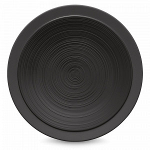 Тарелка обеденная ONYX, 26 см, керамика, черный, серия Bahia, GUY DEGRENNE, Франция, Bahia GUY DEGRENNE