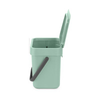 Контейнер для мусора, 3 л, пластик, мятный, серия SORT GO, BRABANTIA, Бельгия_00812680045356923473.jpg