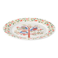 Набор из 2-х обеденных тарелок Owl, 28 см, фарфор, белый, декор, серия Birds of Paradise, LIBERTY JONES, Россия_00817550038047024469.jpg