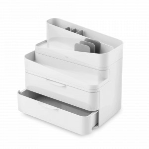 Органайзер для хранения Glam, 27 х 25 см, пластик, белый, серый, серия Bellwood, UMBRA, Канада, UMBRA (Канада)