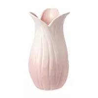 Ваза Petal, 26 см, фарфор, розовый, серия Blossom, TKANO, Китай, 