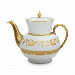 Фарфоровый заварочный чайник, объем: 1,3 л, материал: фарфор, серия Imperator Or Prestige, HAVILAND, Франция, Чайники