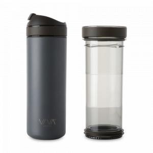 Термокружка Recharge, 460 мл, нержавеющая сталь, силикон, серия Anytime, VIVA Scandinavia, Дания, Скидка до -20% на Viva Scandinavia