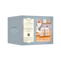 Солонка и перечница, 12 х 9 см, керамика, дерево, декор, серия Classic, KITCHEN CRAFT, Великобритания_00806140044485396390.jpg