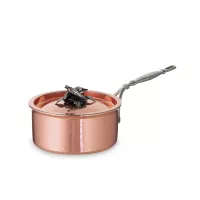 Ковш, диаметр: 16 см, объем: 1,5 л, крышка с посеребренной декорированной ручкой, серия Opus Cupra, RUFFONI, Италия, 