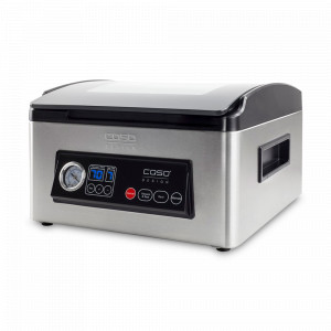 Вакууматор камерный VacuChef 70, нержавеющая сталь, пластик, стальной, CASO, Германия, Вакуумные упаковщики CASO