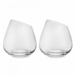 Набор из 2-х стаканов для виски, 350 мл, кристальное стекло, серия Violoncello, ANNA LAFARG, Китай, Бокалы для виски