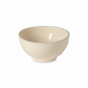 Салатник порционный Cream, 16.5 см, керамика, кремовый, серия Pearl, COSTA NOVA, Португалия, Пиалы, салатники индивидуальные