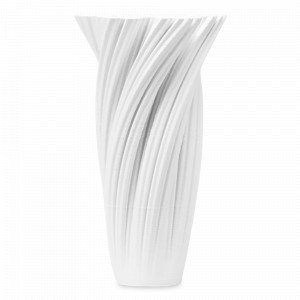 Ваза настольная Свежесть, 49 см, керамика, белый, серия Home, DECOR DE TABLE, Китай, Home DECOR DE TABLE