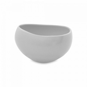 Салатник порционный, 400 мл, 12 см, керамика, серый, серия Organic, EASY LIFE (R2S), Италия, Салатники из керамики