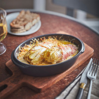 Форма - мини овальная для запекания, керамика, 550 мл, базальт, серия Solo, EMILE HENRY, Франция_00820220043079507972.jpg