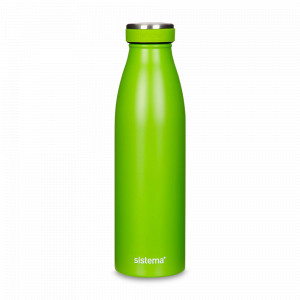 Термобутылка , 500 мл, нержавеющая сталь, серия Hydrate, SISTEMA, Новая Зеландия, Бутылки для воды SISTEMA