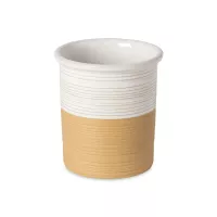 Подставка для кухонных принадлежностей, 16.7 см, керамика, белый, бежевый, серия Scotia, COSTA NOVA, Португалия, 