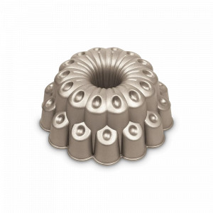 Форма для кекса Мариза круглая, 24.5 см, литой алюминий, золотистый, серия Sweet Magic, GUARDINI, Италия, GUARDINI (Италия)