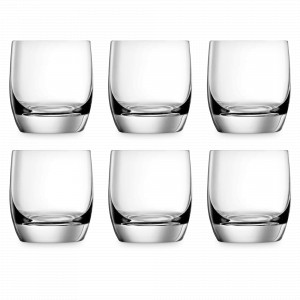Набор из 6-ти стаканов для виски, 280 мл, бессвинцовый хрусталь, серия Shanghai Soul, LUCARIS, Таиланд, Бокалы для виски