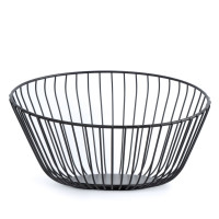 Корзина для фруктов «Прутья», 25 см, металл, черный, серия Spin, ANNA LAFARG, Китай_00821050040092956130.jpg