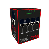 Набор из 4-х бокалов для белого вина, 340 мл, 20,4 см, хрусталь, серия Vivant, RIEDEL, Австрия_00801660054055498492.jpg