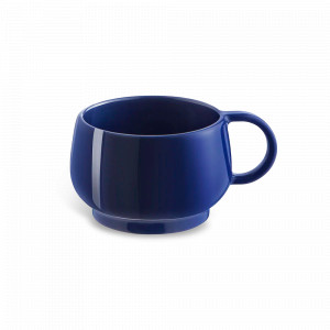 Чашка кофейная Blue Gourmet, 100 мл, керамика, синий, серия Empileo, GUY DEGRENNE, Франция, GUY DEGRENNE (Франция)