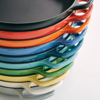Сковорода , 28 см, чугун, зеленый, серия Bamboo Green, LE CREUSET, Франция_00807420060923658652.jpg