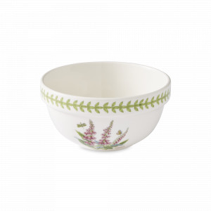 Салатник порционный «Летний луг Наперстянка», 14 см, фаянс, белый, декор, серия Botanic Garden, PORTMEIRION, Великобритания, PORTMEIRION (Великобритания)