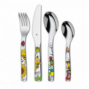 Набор из 4-х детских столовых приборов, нержавеющая сталь 18/10, серия Biene Maia, WMF, Германия, WMF (Германия)