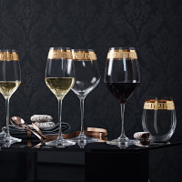 Набор из 2-х бокалов для красного вина, 810 мл, 26,5 см, прозрачный, золотой, хрустальное стекло, серия Muse, NACHTMANN, Германия_00792200035399935289.jpg