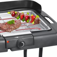 Гриль - барбекю, пластик, нержавеющая сталь, черный, CLATRONIC, Германия_00812390044007598089.jpg