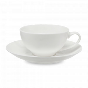 Пара чайная, 200 мл, фарфор, белый, серия White Basics, MAXWELL WILLIAMS, Австралия, MAXWELL & WILLIAMS (Австралия)
