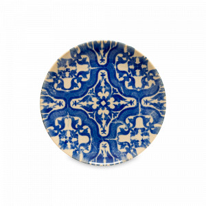 Тарелка закусочная Algarve, 21.6 см, керамика, белый, декор, серия Elements, COSTA NOVA, Португалия, Тарелки керамические