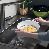 Дуршлаг диаметр 22,7 см, белый, серия Bowls&Colanders, TREBONN, Италия_00816280047445667976.jpg