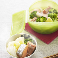 Конверт для запекания «Папильот» с паровой вставкой, 1 л, 26 х 19 см, силикон, зеленый, LEKUE, Испания_00819240062592183958.jpg