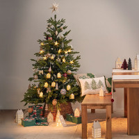 Декор новогодний Елочка Honeycomb tree, 18 см, бумага, зеленый, серия New Year Essential, TKANO, Россия_00814290054445713618.jpg