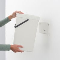 Контейнер встраиваемый для мусора, 16 л, пластик, светло-серый, серия SORT GO, BRABANTIA, Бельгия_00812680045002793723.jpg