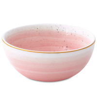 Салатник , диаметр:12 см, материал: фарфор, цвет: розовый, серия Artesanal, EASY LIFE (R2S), Италия