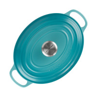 Утятница с крышкой, 27 см, чугун, бирюзовый, серия Caribbean, LE CREUSET, Франция_00807430038858384728.jpg