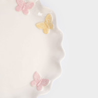 Блюдо круглое, 24 см, керамика, белый, декор, серия Butterfly, ANNA LAFARG, Китай_00822260032271298291.jpg