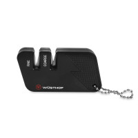 Точилка для ножей, двухуровневая, карманная, цвет черный, серия Sharpeners, WUESTHOF, Золинген, Германия