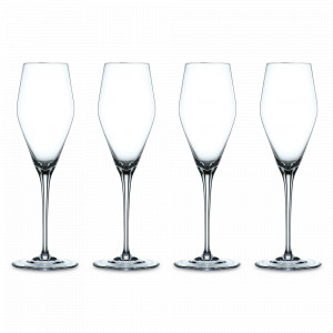 Набор из 4-х фужеров для шампанского VINOVA, 280 мл, 7 см, 24 см, хрустальное стекло, NACHTMANN, Германия, NACHTMANN (Германия)